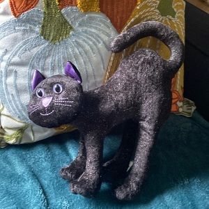 Funny kids black SPARKLING cat 16 inch plush Toy, soft toy stuffed animal